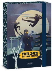 Ars Una füzetbox A4 - Ninjas in the dark