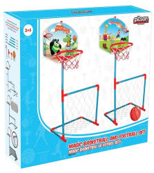 VEGATOYS Magic 2 az 1-ben kosárlabda és focikészlet gyerekeknek (PIL-03392)