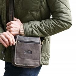  Férfi Bőr Oldaltáska 251-mh Barna (41435311)