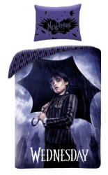 NNM Lenjerie de pat Wednesday - Raining - HTEX-WE-80001BL Lenjerie de pat