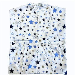  Kék csillagos ovis zsák