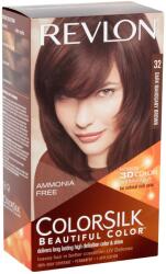 Revlon Colorsilk beautiful color Permanent színezés keratinnal, ammónia nélkül 32 sötét mahagóni barna