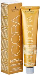 Schwarzkopf Igora Royal Absolutes Állandó színezés az öregedés ellen 4-60-sérült doboz
