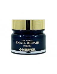 MEDI-PEEL Crema reparatoare cu mucina de melc si aur, 24k Gold Snail Repair Cream, Medi-Peel, 50ml