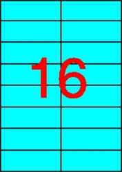 APLI Etikett, 105x37 mm, színes, APLI, kék, 320 etikett/csomag (01596) - iroszer24