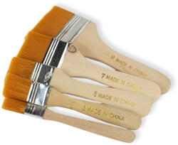  Ecset szett, lapos/széles, 5 darabos 8785 (5934)