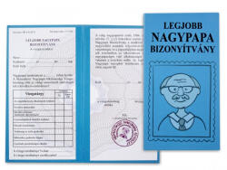  Legjobb Nagypapa - Hivatalos Bizonyítvány (CQ04423)