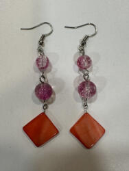 Naplemente vibrálás - bohém fülbevaló (VF11)