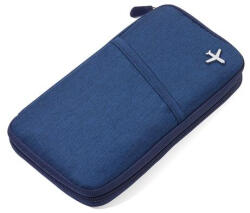 TROIKA Dokumentumtároló, utazáshoz, RFID védelemmel, TROIKA "Safe flight", sötétkék (TRV20/DB) - kreativjatek