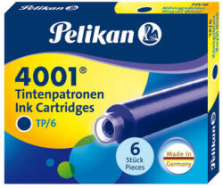 Herlitz Töltőtoll patron Herlitz Pelikán 6 db/doboz kék
