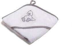 Vaganza Fürdőlepedő hímzett 80×80 - Fehér/Szürke/Kacsa (5999120505821)