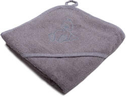 Vaganza Fürdőlepedő hímzett 80×80 - Szürke/Szürke/Kacsa (5999120514199)