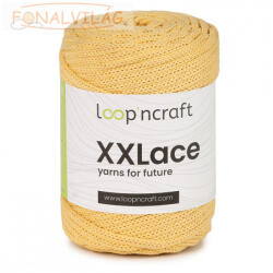  XXLace zsinórfonal, 4mm - Halvány sárga