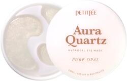 PETITFEE - Aura Quartz Hydrogel Eye Mask - Pure Opal - Hidrogél szemmaszk