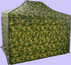 Expodom Gyorsan összecsukható sátor 2x3m - acél, 4 oldalfal, Terepszínű