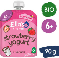 Ella's Kitchen BIO Eper joghurttal (90 g) - healthfactory