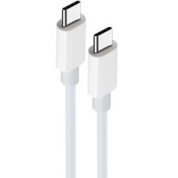 Maxlife Cablu Date si Incarcare USB-C - USB-C MaXlife MXUC-05, 60W, 1m, Alb - gsmboutique