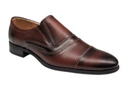 Ciucaleti Pantofi eleganti din piele naturala pentru barbati Maro - LGKR 01M, marimea 43