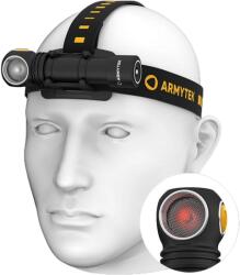 Armytek Wizard C2 WR Magnet Lampă frontală cu LED alb și roșu cu suport magnetic 1100 lm putere baterie 3 h 65 g