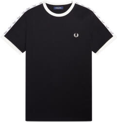 FRED PERRY T-Shirt Taped Ringer M4620 102 black (M4620 102 black)