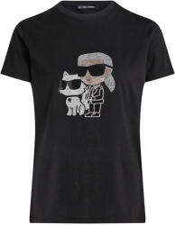 Karl Lagerfeld T-Shirt Ikon Rs Duo A1W17131 999 black (A1W17131 999 black)