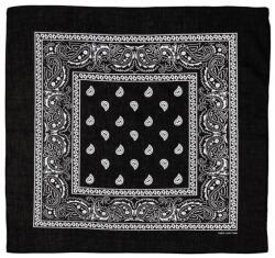 MFH Шал, черно и бяло, приблизително 55 x 55 cm, памук (16403A)