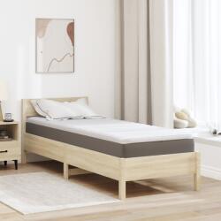 vidaXL Топер за матрак 70 x 200 cm дебелина Трико тъкан Бяло (4106401)