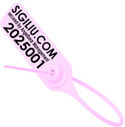ANGELBEAR SET 50 sigilii plastic ANGELBEAR antifurt cu inchidere rapida, etichete pentru sigilare haine, incaltaminte, bagaje, ambalare (C60)