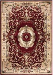 LOTOS Covor Lotos 15002-210, Marime 200 x 300 cm, Grena, Crem, Inaltime Fir 9 mm, Antialergic, Polipropilena, Living, Dormitor, Sufragerie, Birou Covor
