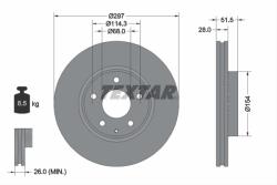 TEXTAR Disc frana TEXTAR 92295003 (92295003)