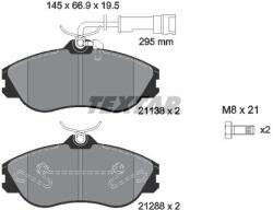 TEXTAR Set placute frana TEXTAR 2113802 (2113802)