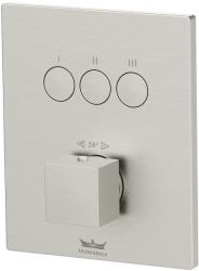 Kronenbach Smart Push kád és zuhany csaptelep süllyesztett z termosztáttal || 19046003ES (19046003ES)