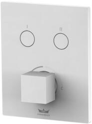 Kronenbach Smart Push kád és zuhany csaptelep süllyesztett fehér 19045002WM (19045002WM)