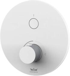 Kronenbach Smart Push zuhanycsaptelep süllyesztett fehér 19043001WM (19043001WM)