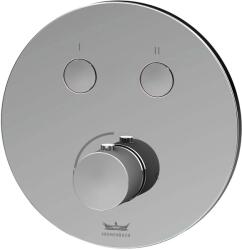 Kronenbach Radia kád és zuhany csaptelep süllyesztett króm 19043002CR (19043002CR)