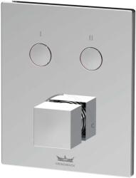 Kronenbach Smart Push kád és zuhany csaptelep süllyesztett króm 19045002CR (19045002CR)