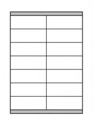 Agipa Univerzális címkék 105x40mm Agipa A4 100 lap