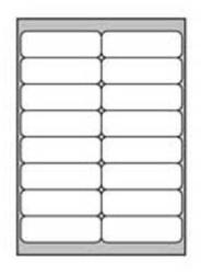 Agipa Lézercímkék 99, 1x33, 9 mm Agipa A4 100 lap