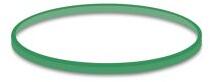 WIMEX Gumiszalag, világoszöld, 1 mm, Ø5 cm [50 g]