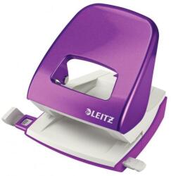Leitz Lyukasztó, kétlyukú, 30 lapos, LEITZ "Nexxt Wow", lila
