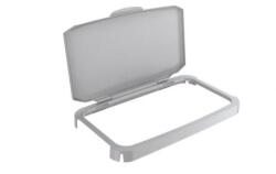 DURABLE Csuklós fedél DURABIN 60-as keretes szemeteshez, szürke