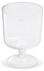 WIMEX Kristályüveg (PS) száron Ø72mm 0, 2L [10 db]