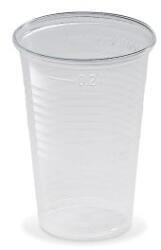 WIMEX Csésze (PP) átlátszó Ø70mm 0, 2L [15 db]