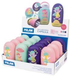MILAN Radír + hegyező MILAN Capsule Fairy Tale (mix / 1db ár)
