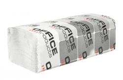 OFFICE products ZZ egyrétegű fehér újrahasznosított papírtörlő (20 csomag)