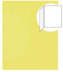 Papiernik Tárolótérkép fülek nélkül EKO 250 - sárga