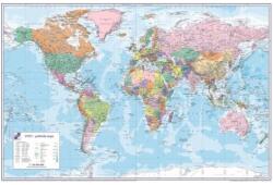 Karton PP Asztali alátét kartonból, PP, világtérképpel 40x60cm