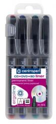 Centropen CD/DVD/BD jelölőkészlet Centropen 4616/4