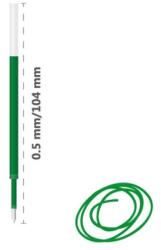 Junior Gél utántöltő JUNIOR 205 0, 5 mm - zöld