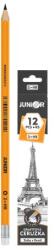 Junior Grafit/hatszögletű ceruza gumival sz. 2/HB